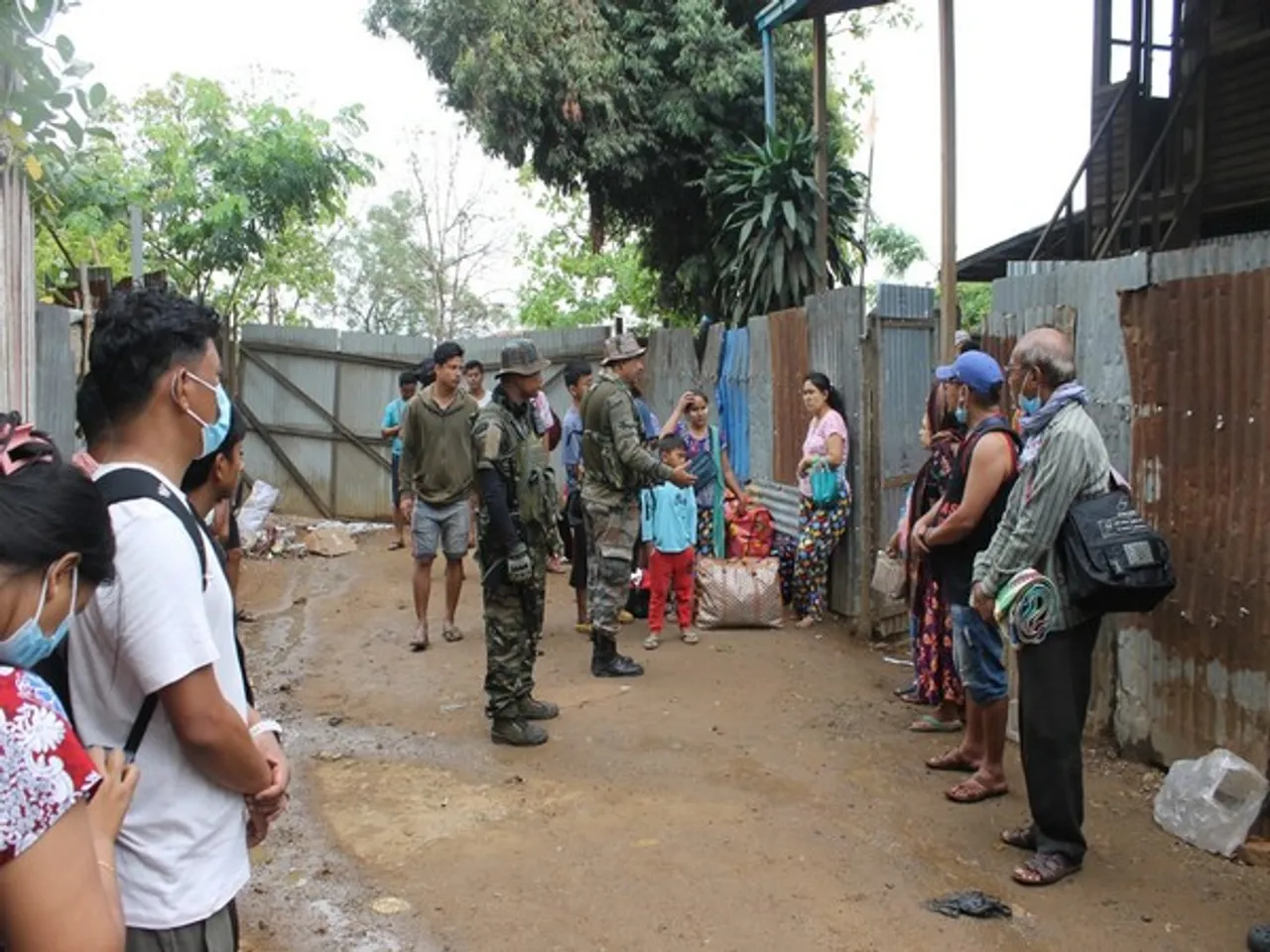 124 Displaced Civilians Return Back to Manipur’s Moreh