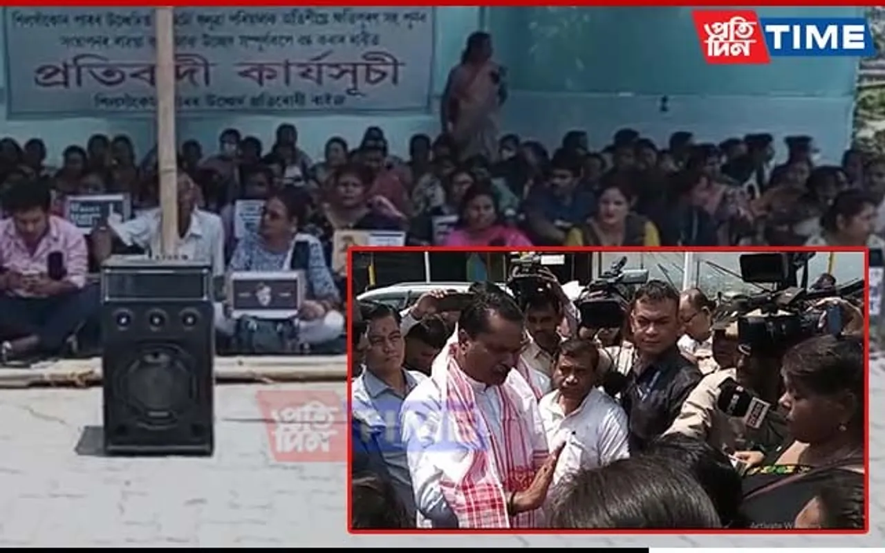 Guwahati: Massive Protests Held Against Eviction Drive at Silsako
