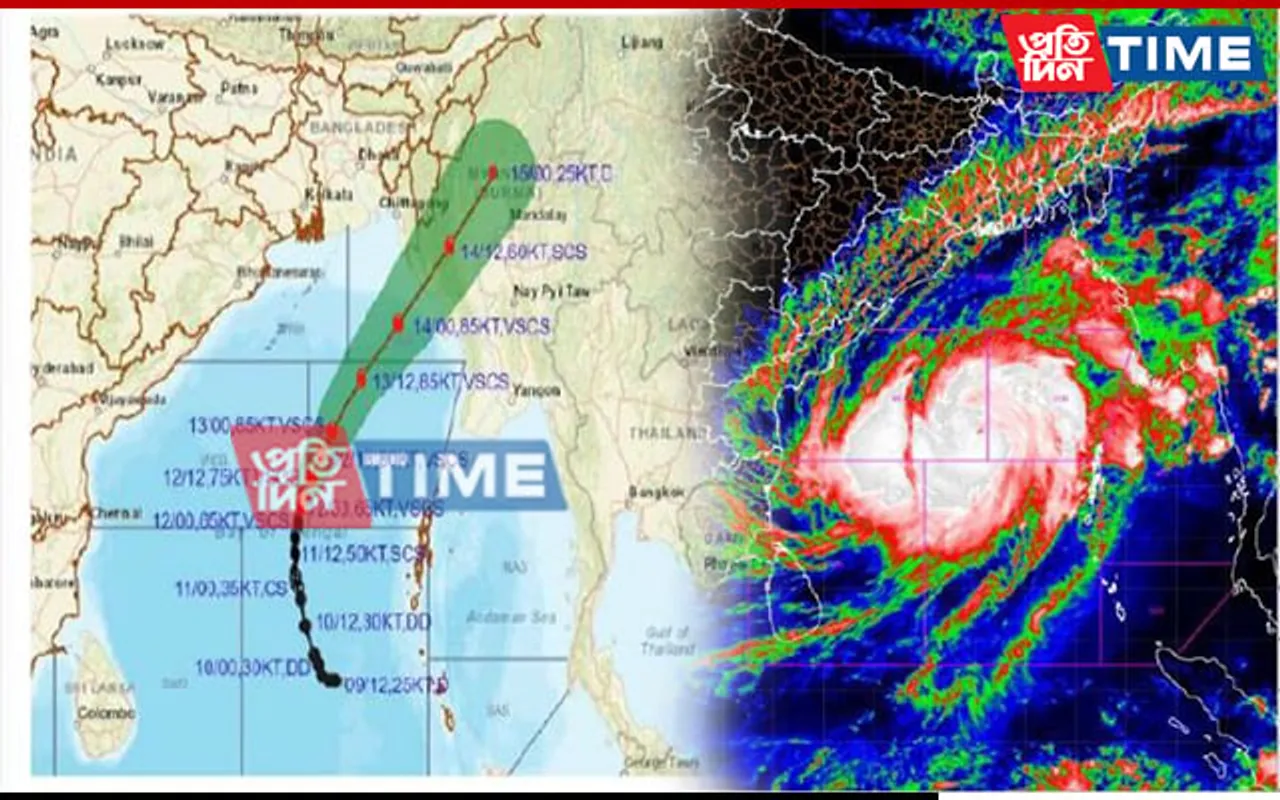IMD Issues Rainfall, Wind Warning in NE Due to Cyclone “Mocha”