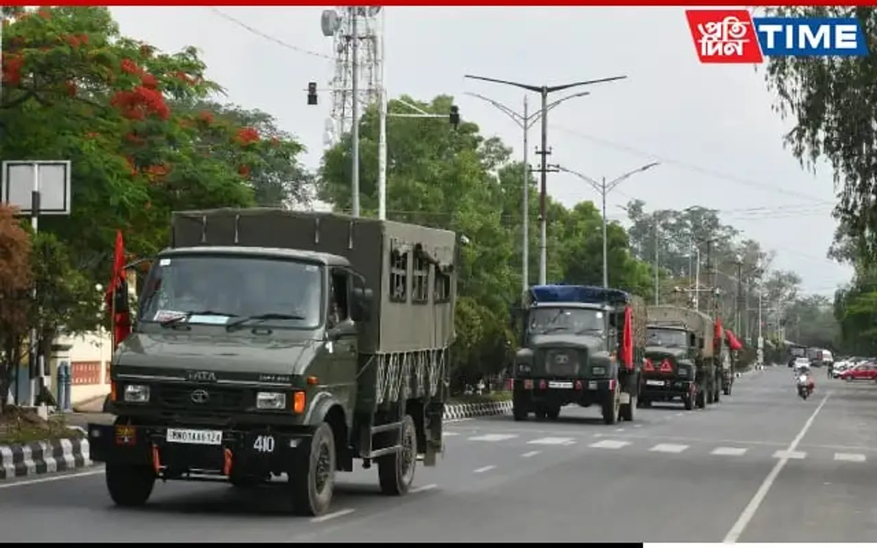 Army Averts Arson; Violence in Manipur, 22 Miscreants Held With Arms