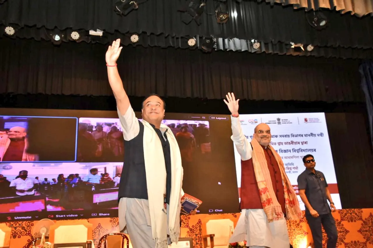 Amit Shah Formally Launches Assam Police Seva Setu Portal