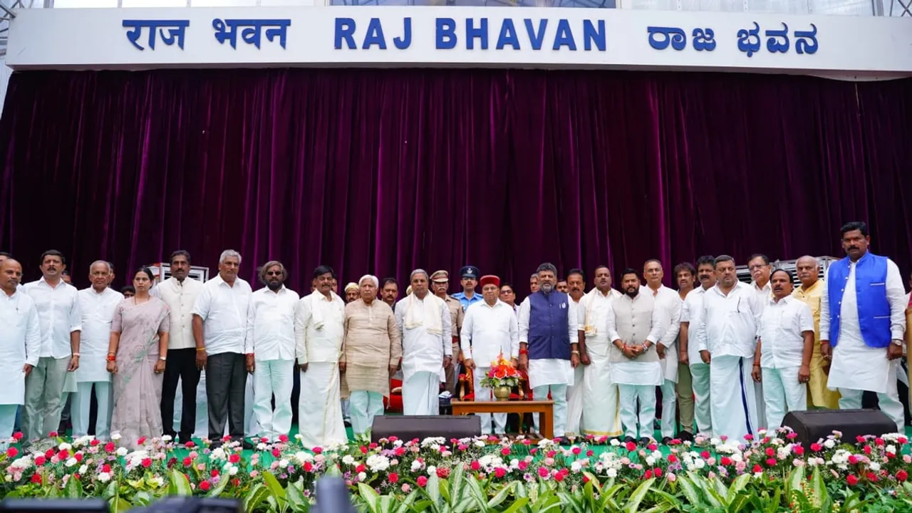 Karnataka CM Distributes Portfolios to Cabinet Ministers