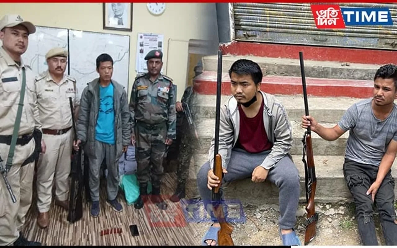 Army and Assam Rifles Apprehend 4 Anti-National Elements in Manipur