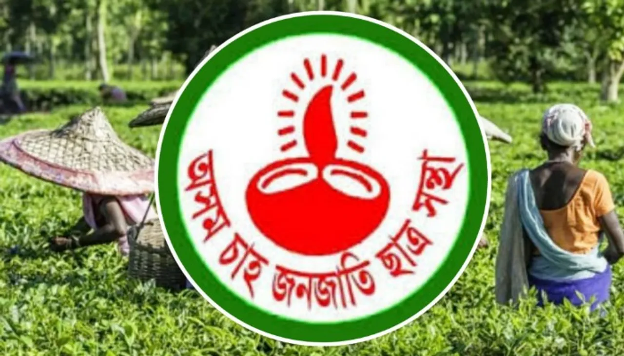 ATTSA Stage Protests at Amguri Tea Estate, Demands Solution to Problems