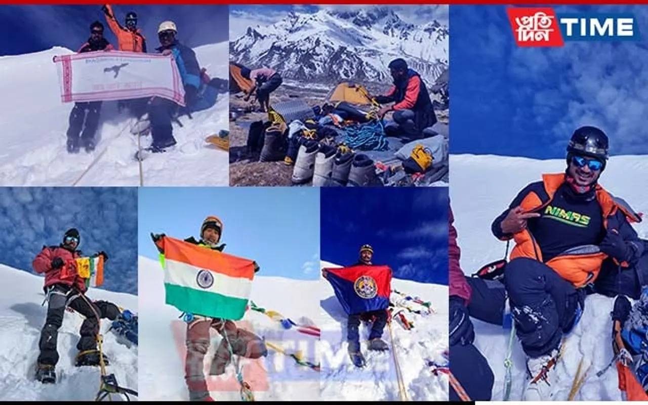 Assam Boys Successfully Climb Mt. Bhagirathi-2 Peak in Garhwal Himalayas