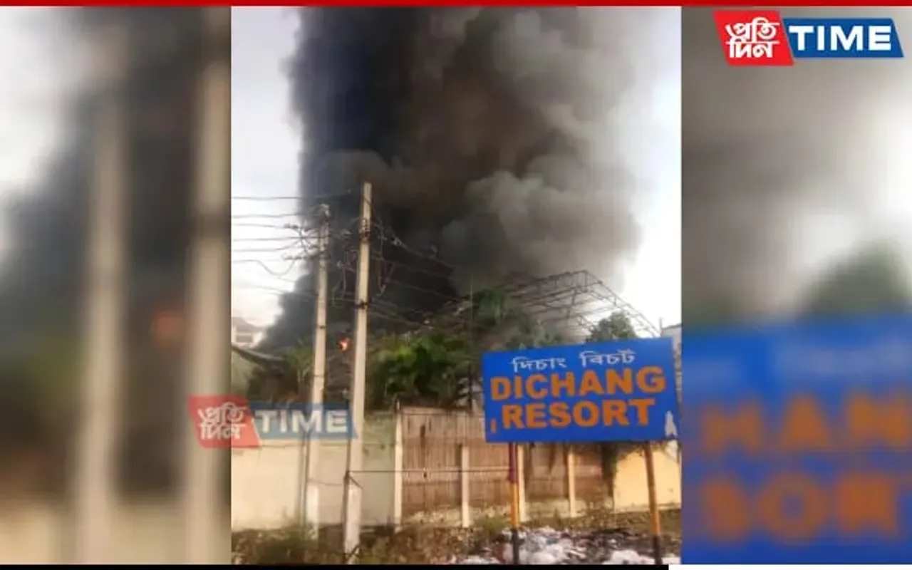 BREAKING: Massive Fire At Dichang Resort