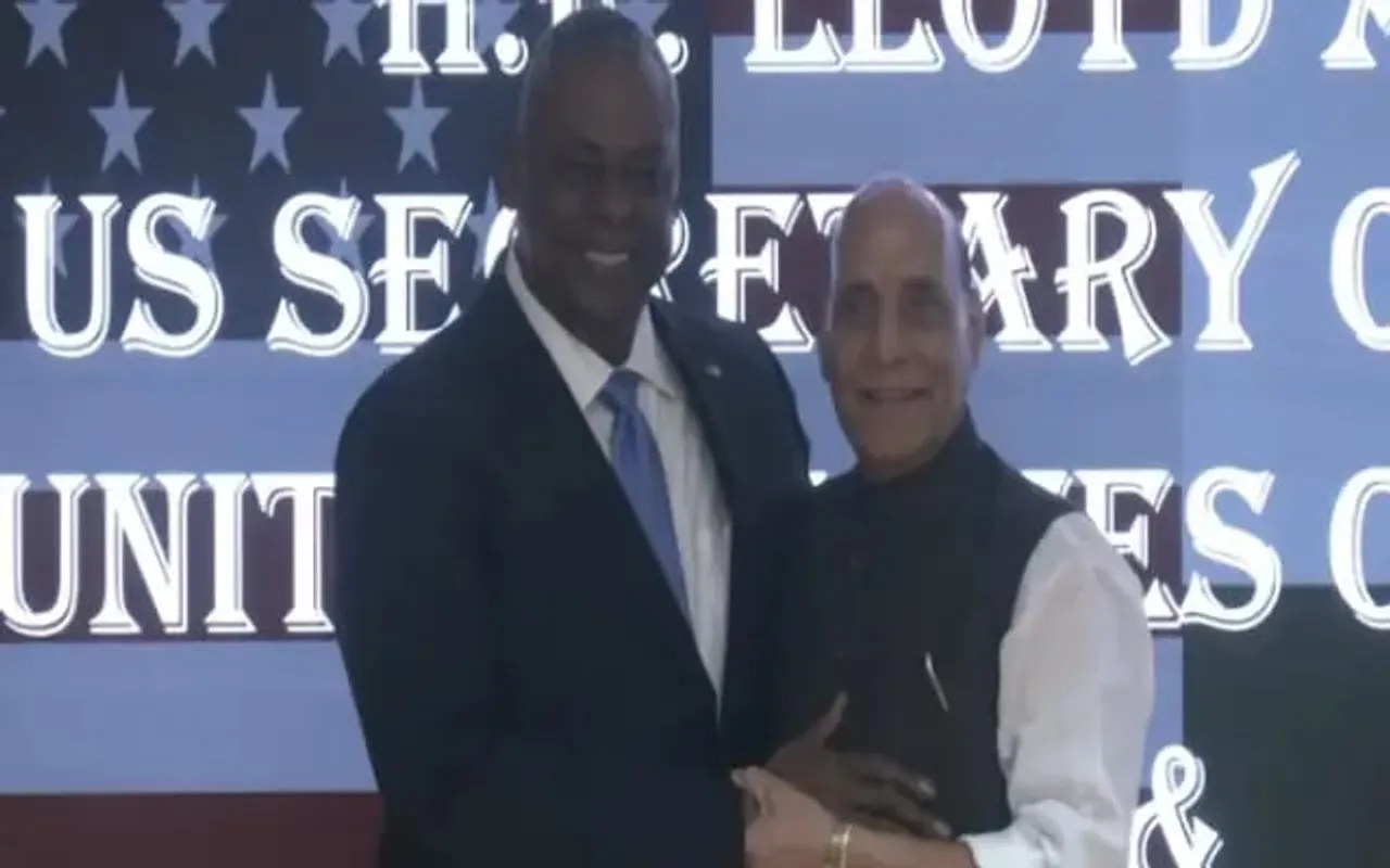 US Defence Secretary Llyod Austin Holds Talks With Rajnath Singh