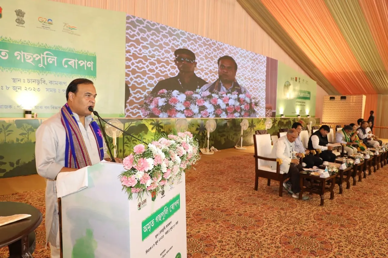 1 Crore Saplings To be Planted on October 2: Assam CM