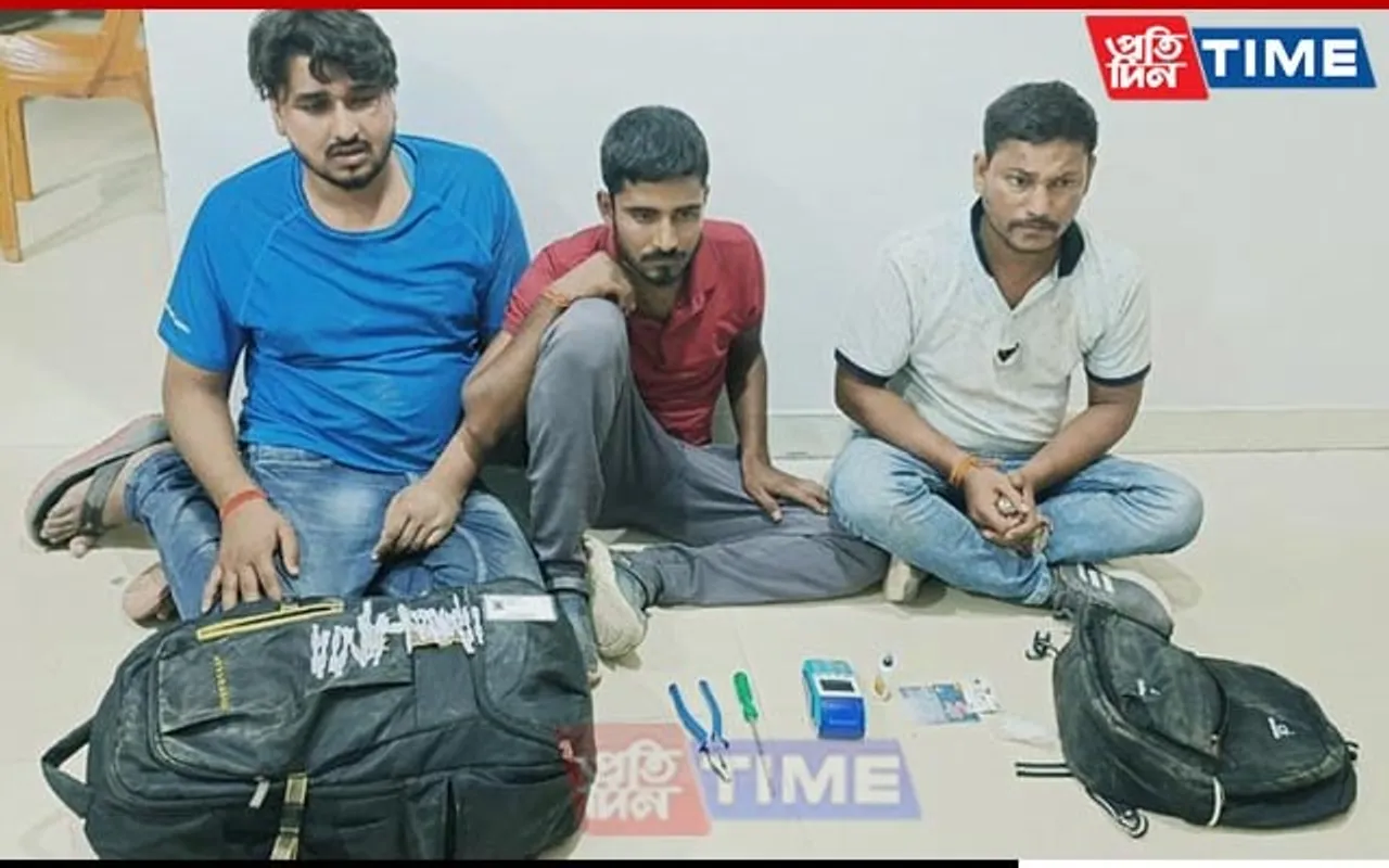 Guwahati Police Nabs Three ATM Robbers at Lokhra