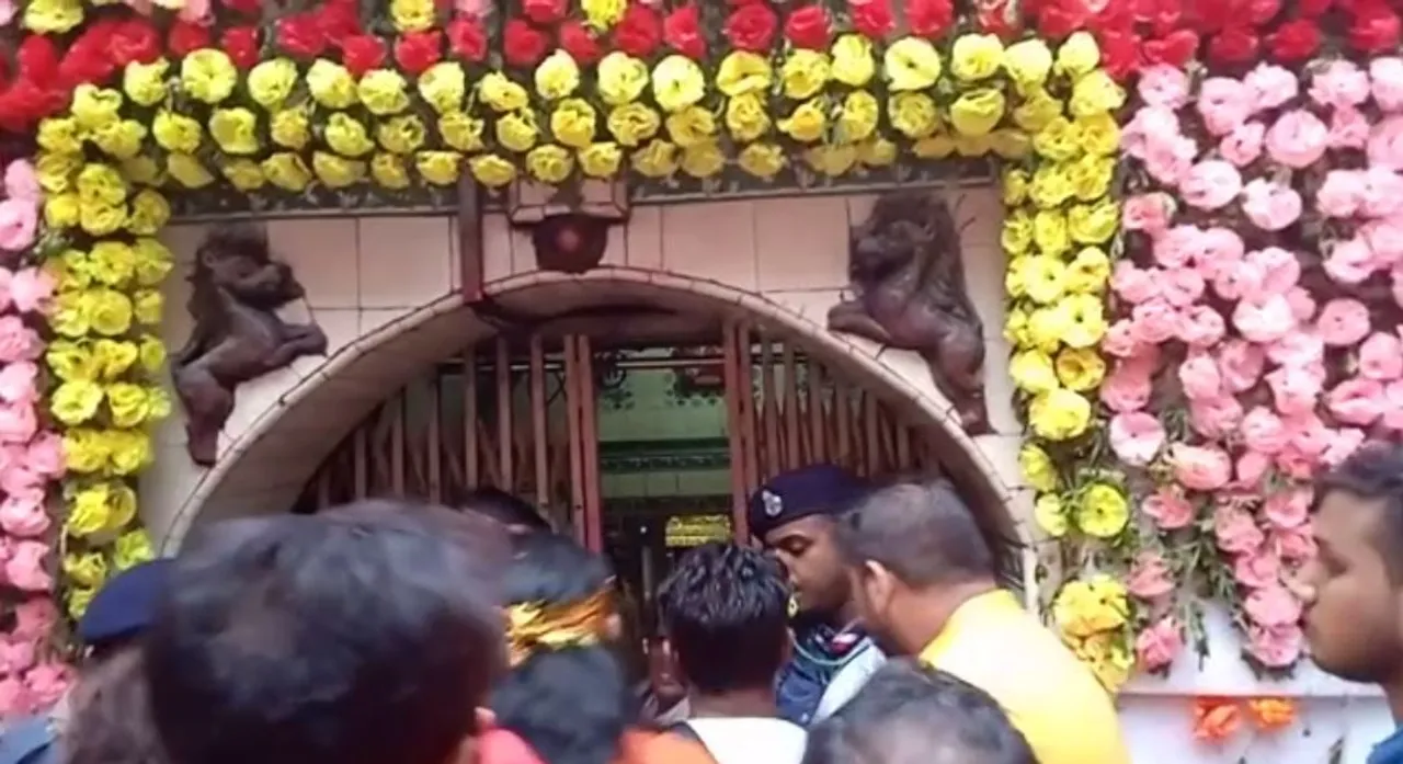 Devotees Seek Blessings After Main Door of Kamakhya Temple Reopens