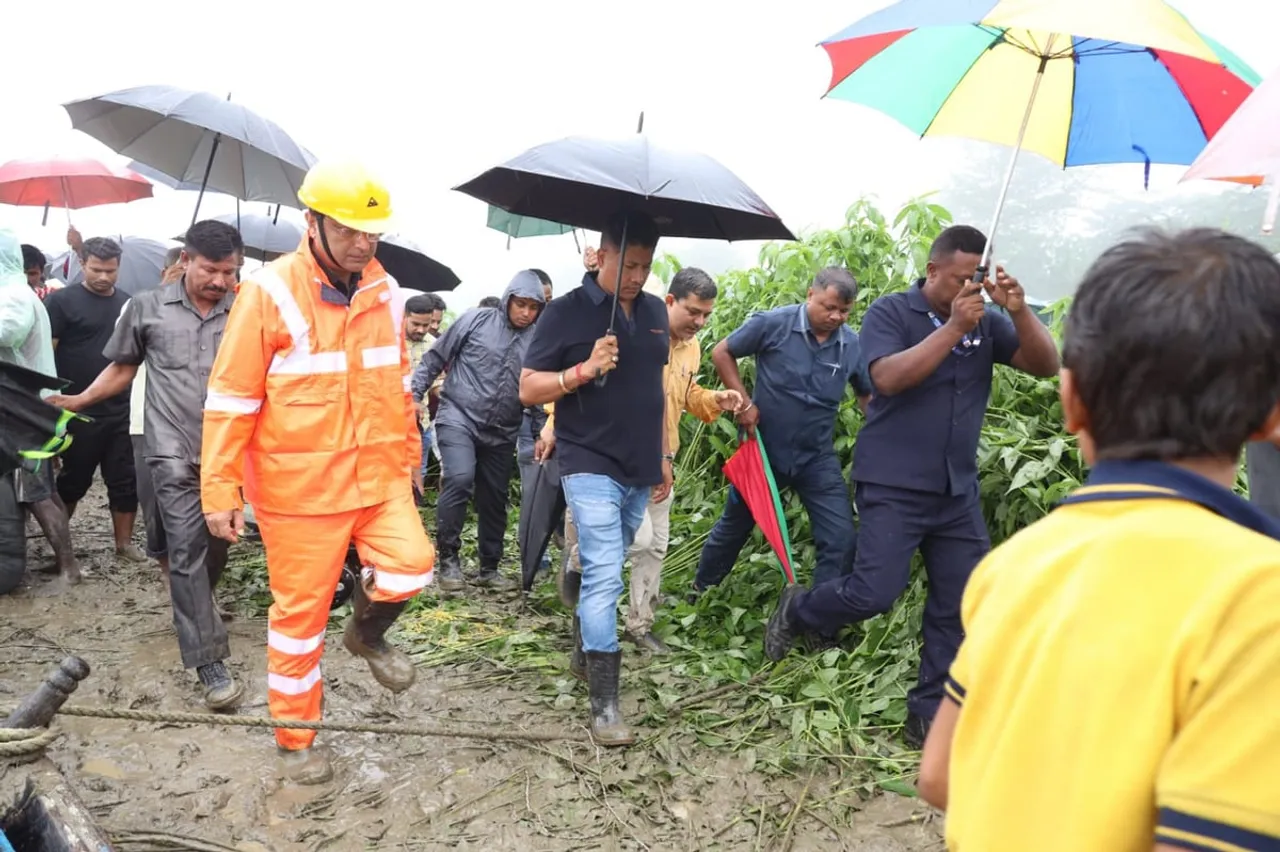 Pijush Hazarika Visits Erosion-Affected Areas in Assam’s Morigaon