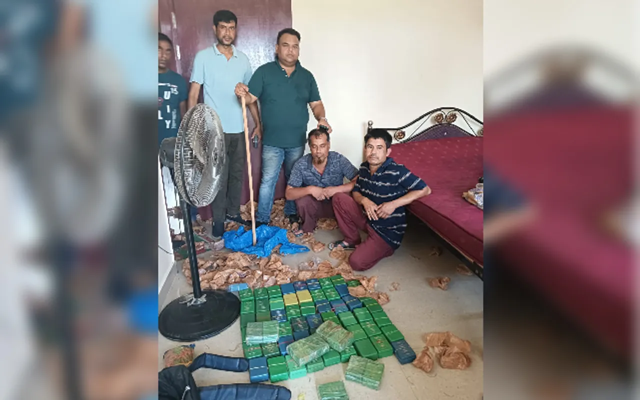 Two from Manipur Held With Heroin in Guwahati