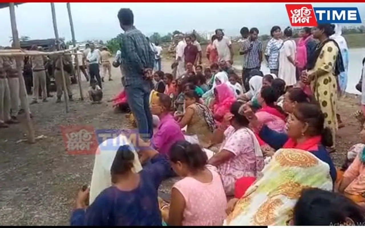 Silsako Eviction: GMDA Engineer Held Captive by Agitating Locals, Police Deployed