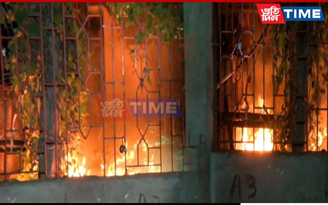 Assam: Massive Fire Erupts at Business Locality in Golaghat