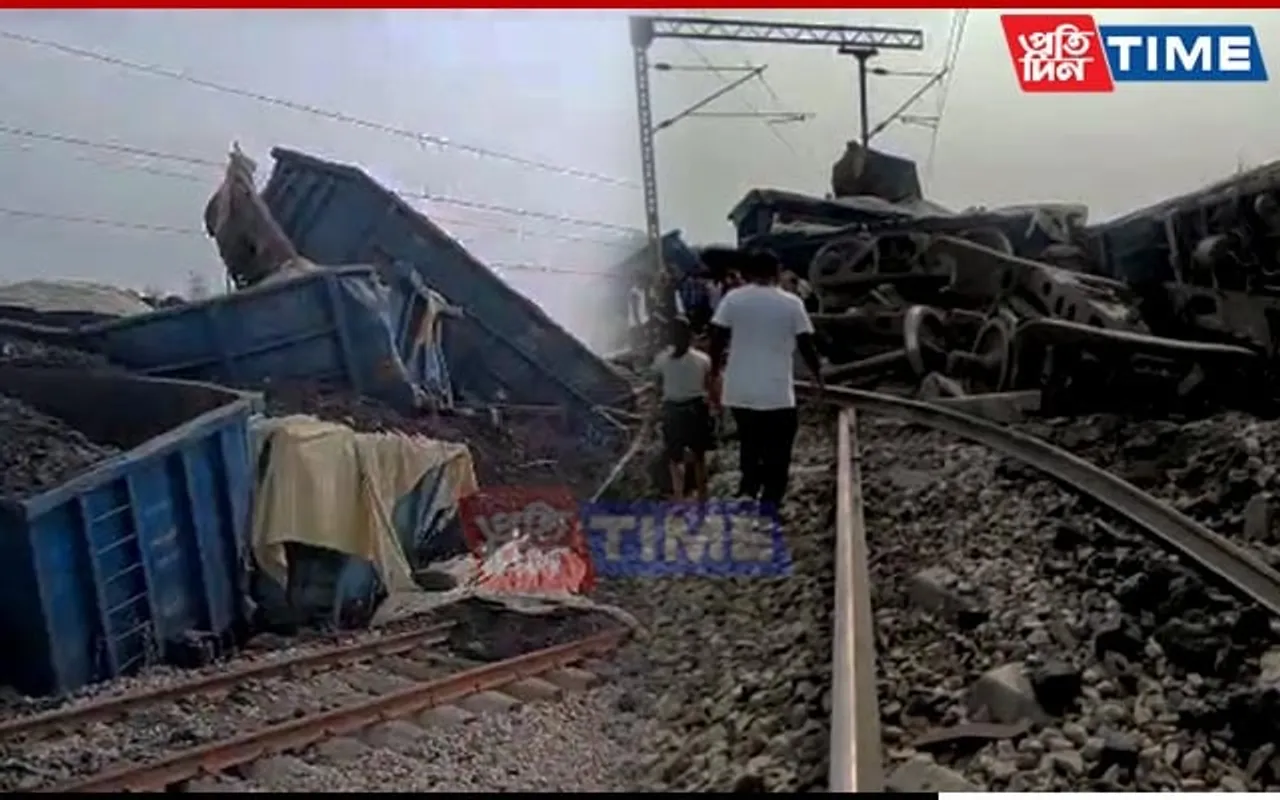 At Least 16 Bogies of Goods-Carrying Train Derails in Assam’s Boko