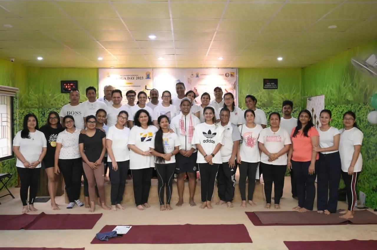 Jagati Nature Care Observes 9th International Yoga Day