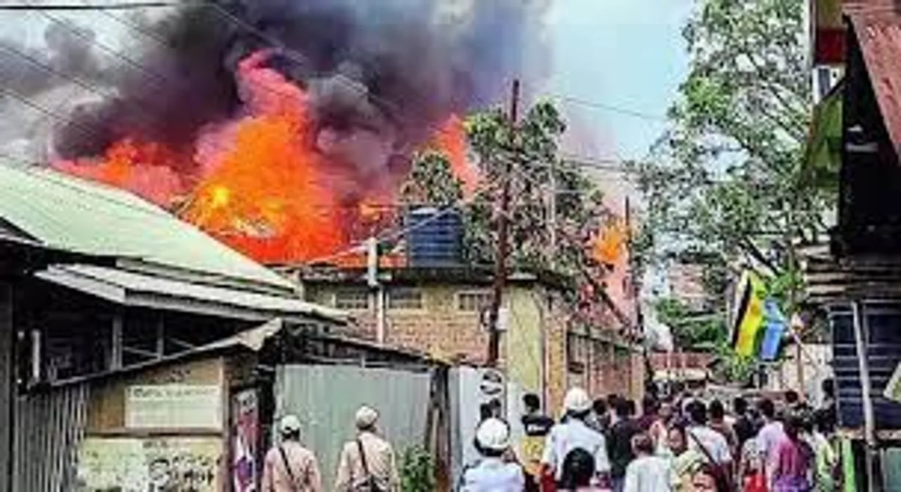 Manipur Violence: Mob Torches Union Minister RK Ranjan’s Residence