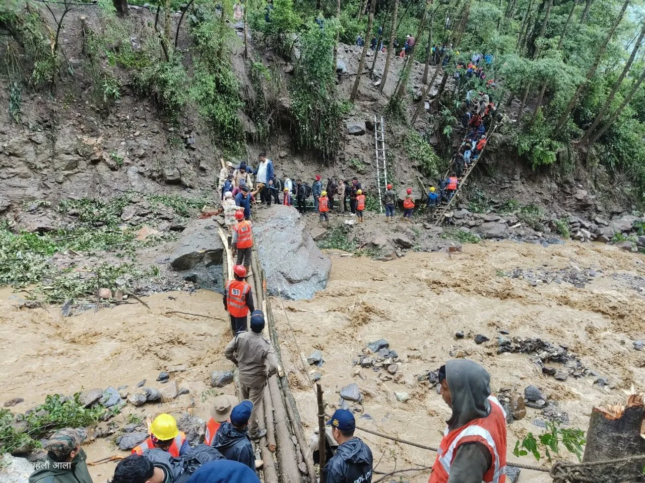 Indian Army Rescues 3,500 Tourists Stranded Due to Landslides in Sikkim