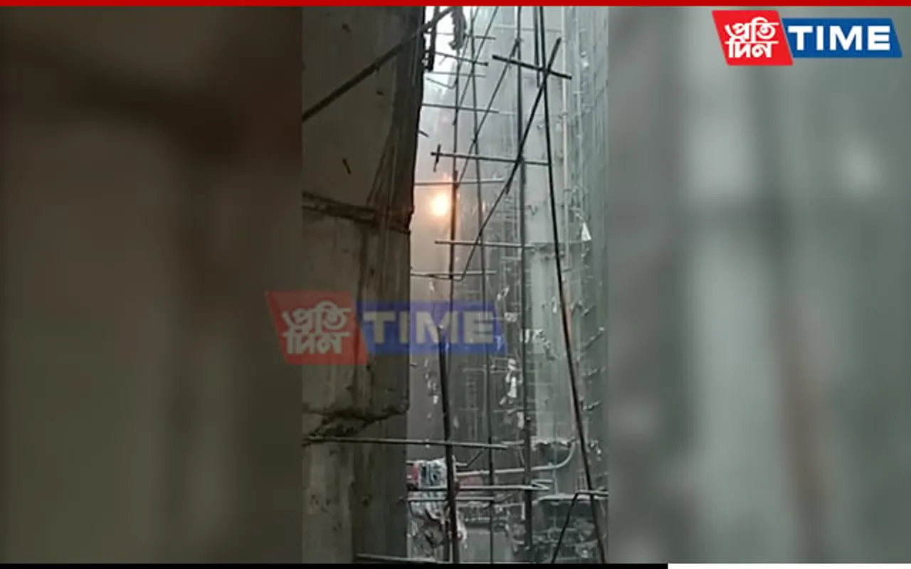 Cylinder Explodes at Tower House of Lower Subansiri Project
