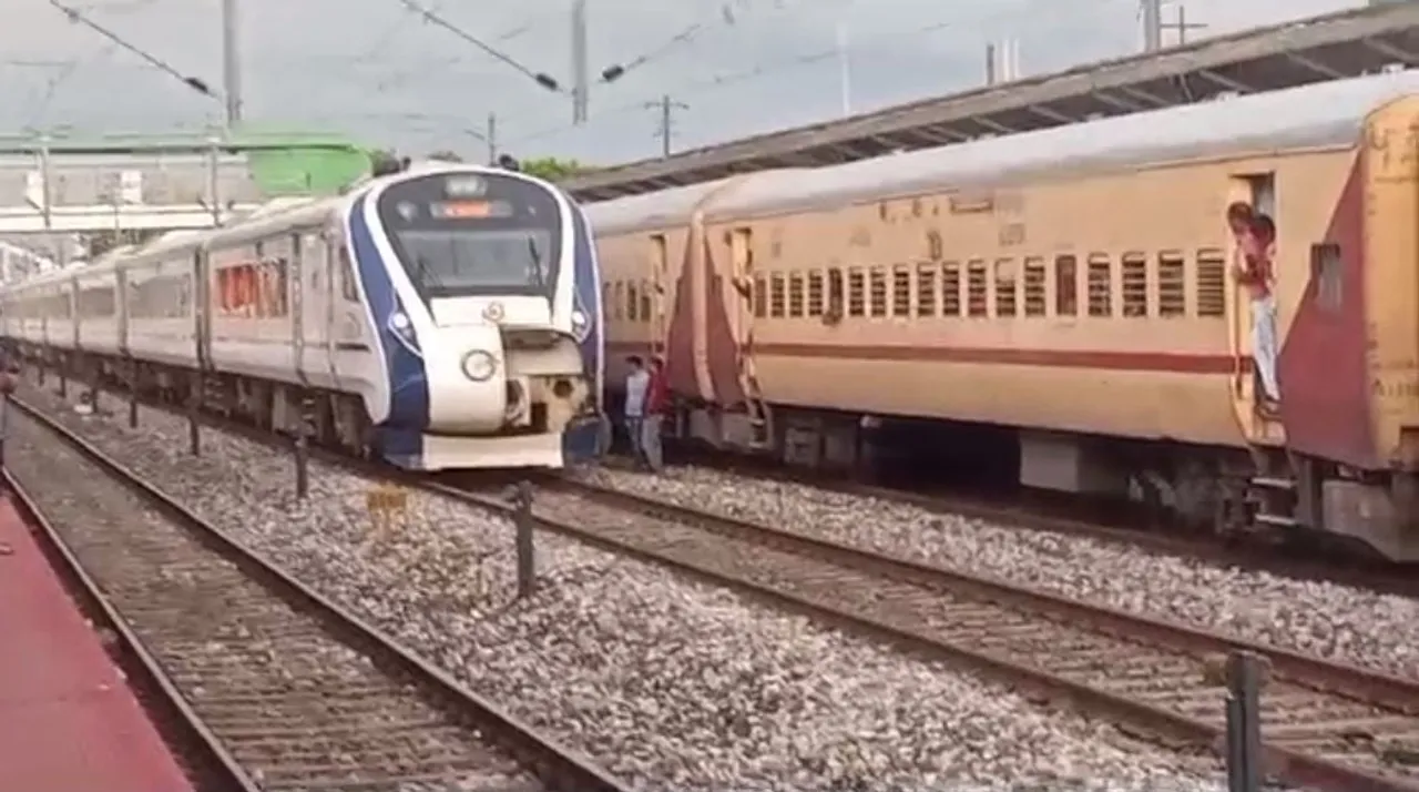 Assam: Vande Bharat Express Suffers Extensive Damage After Hitting Cattle