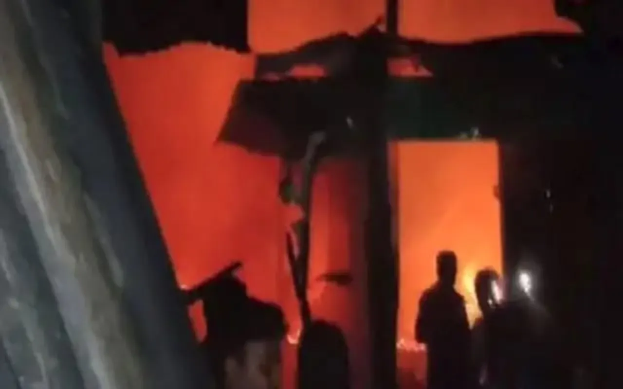 Assam: 16 Houses Gutted In Massive Fire At Tinsukia Slum