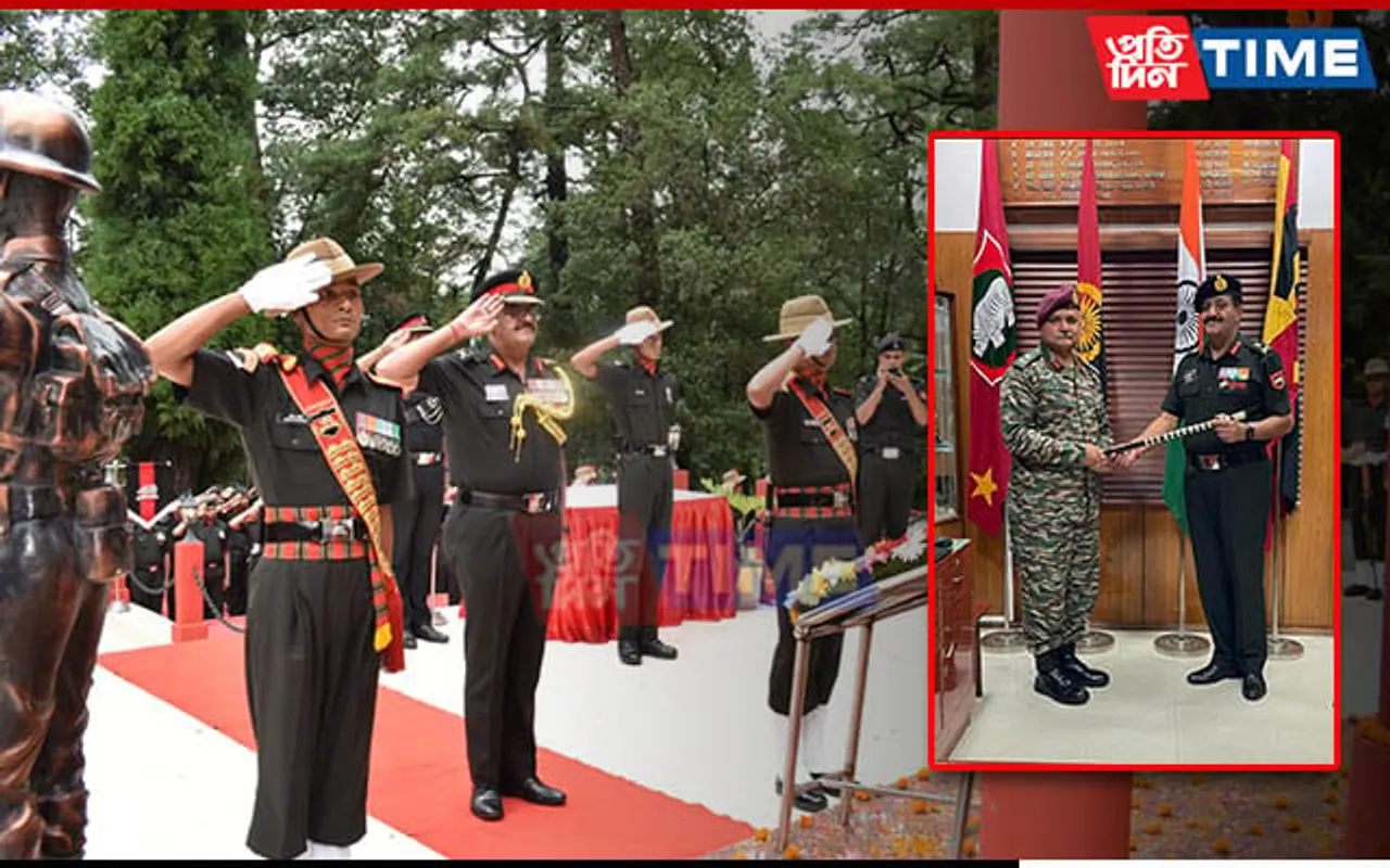 LT Gen Sanjay Malik Assumes Command of 101 Area in Meghalaya’s Shillong 
