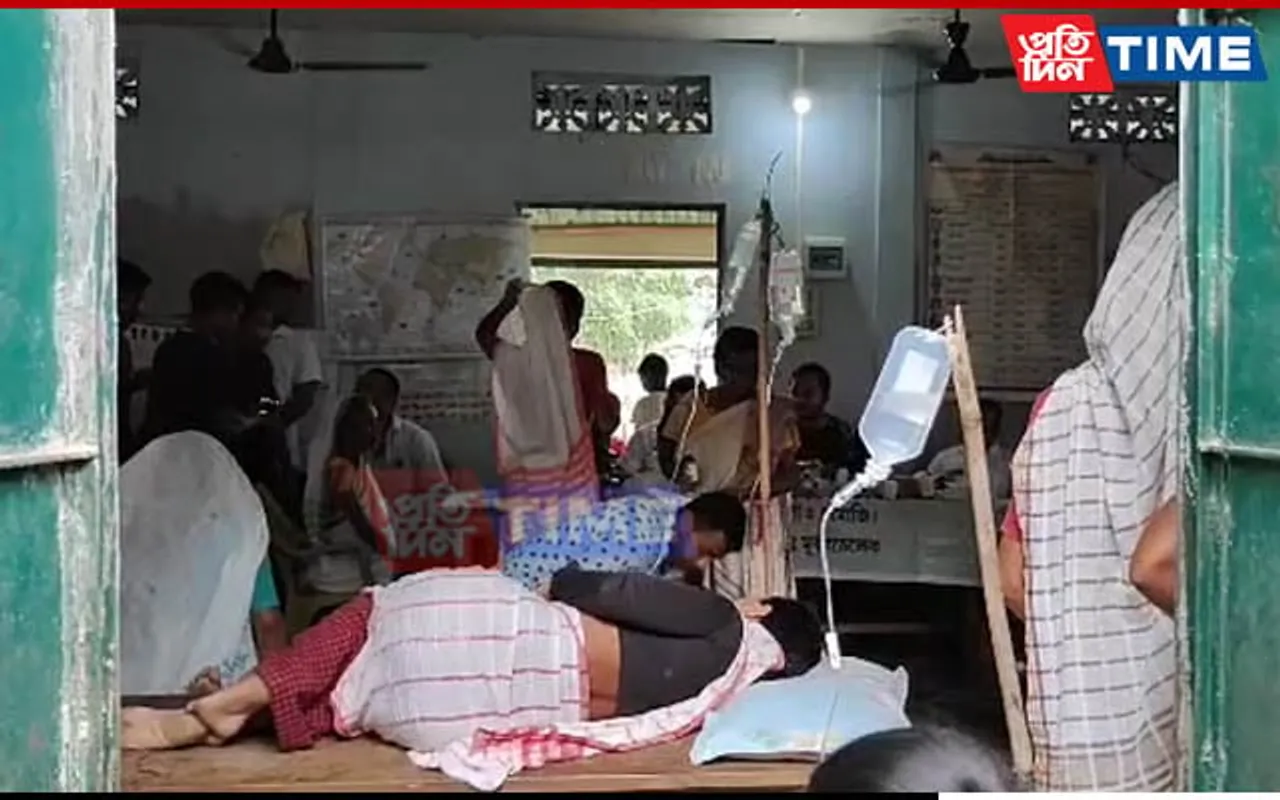 Assam: 72 People Hospitalized Due to Food Poisoning In Jonai