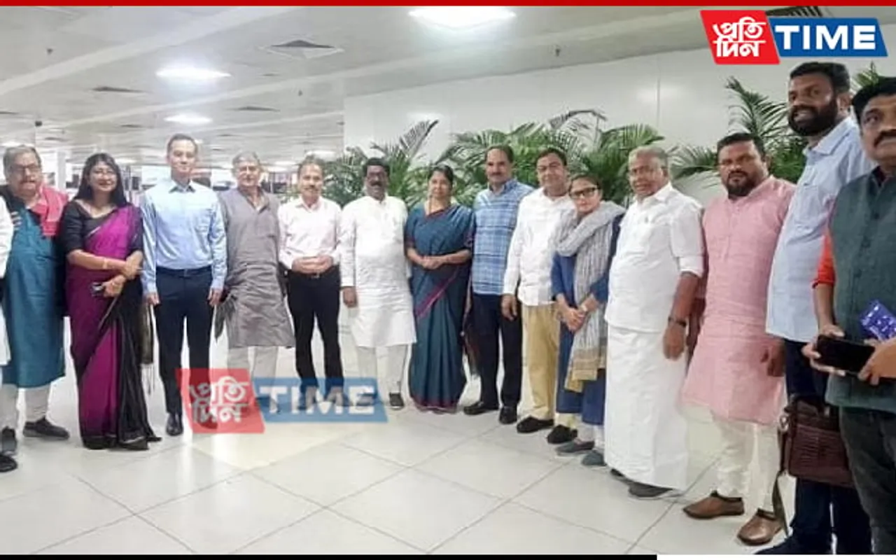 MPs From Opposition Bloc INDIA Reach Manipur To Evaluate Ground Situation