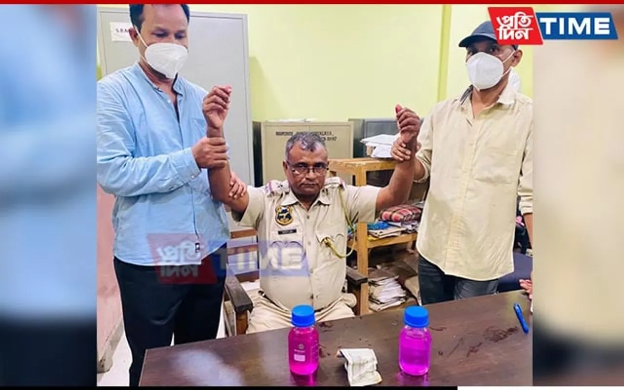 Assam: ASI Caught Red-Handed While Accepting Bribe