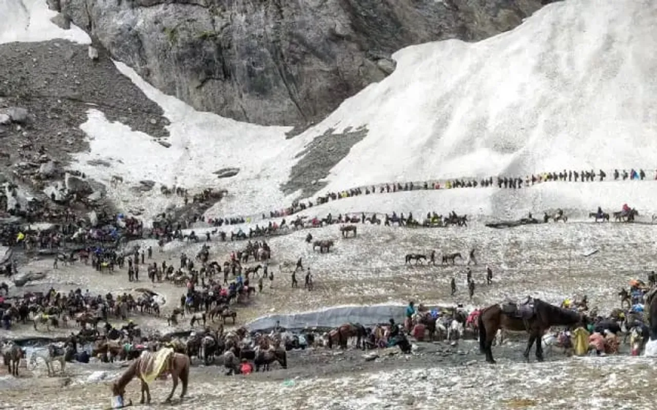 Amarnath Yatra Suspended Due To Inclement Weather