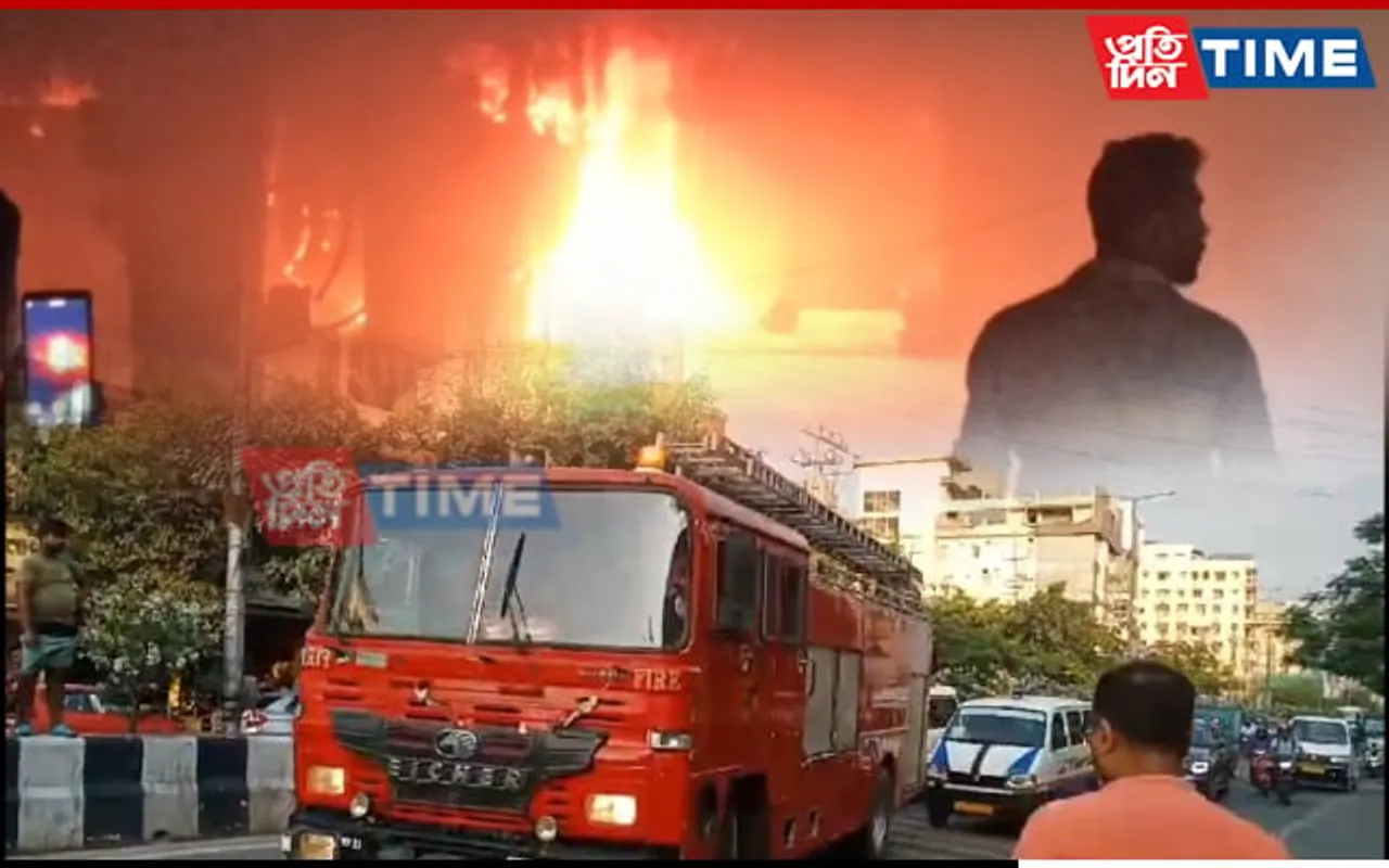 Fire Breaks Out at 6-Storey Building in Guwahati’s GS Road 