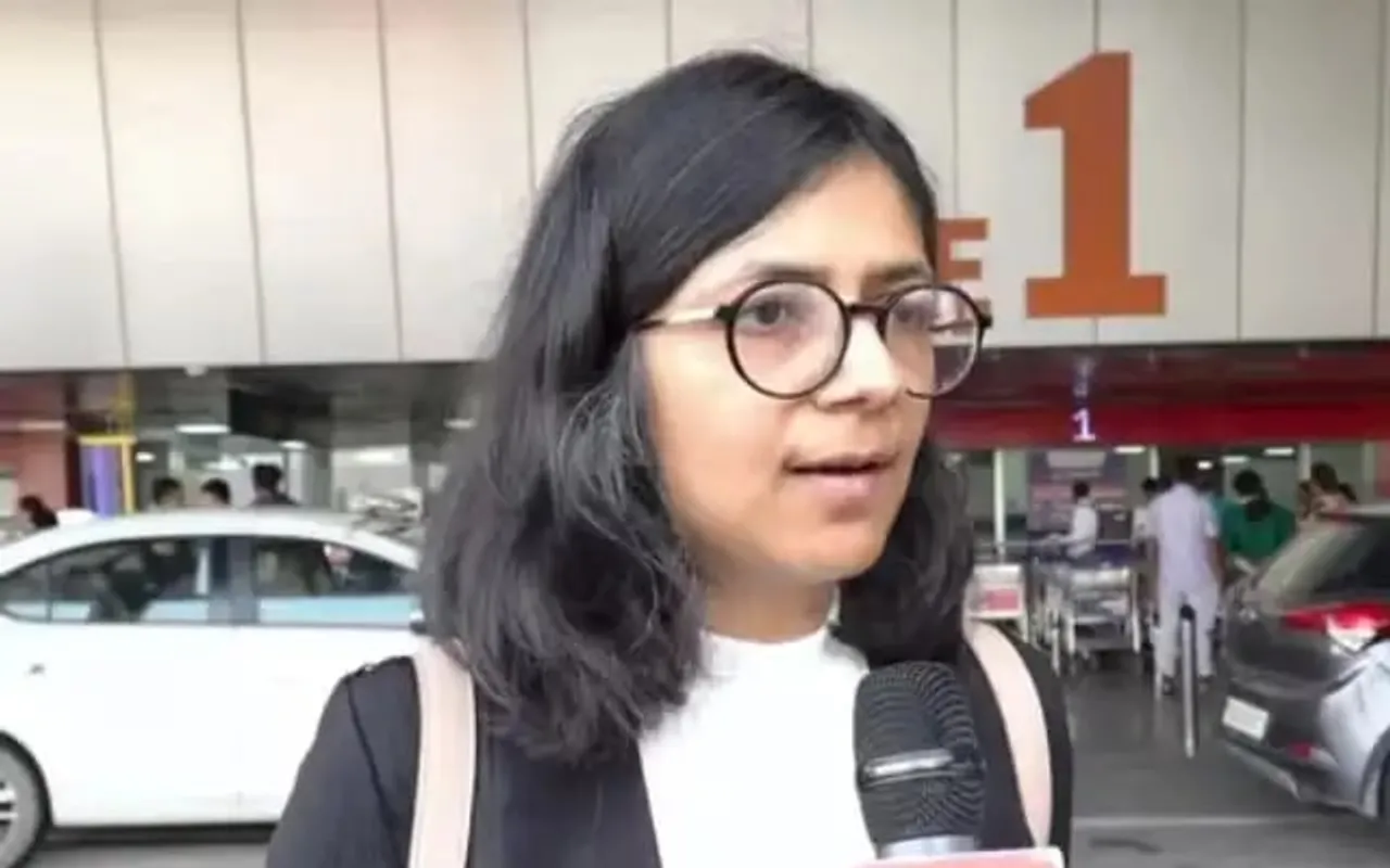 DCW Chief Swati Maliwal Lands In Manipur After Being Denied Permission