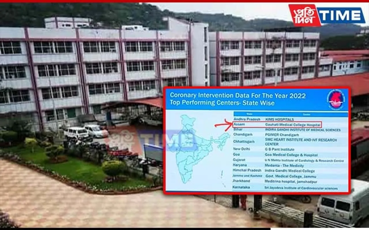 GMCH’s Cardiology Dept Emerges Top Performing Centre - State Wise For Year 2022