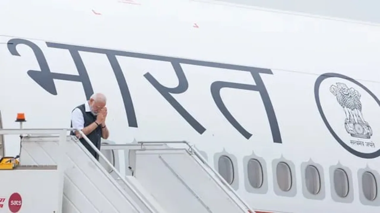 After Concluding France Trip, PM Modi Emplanes For UAE