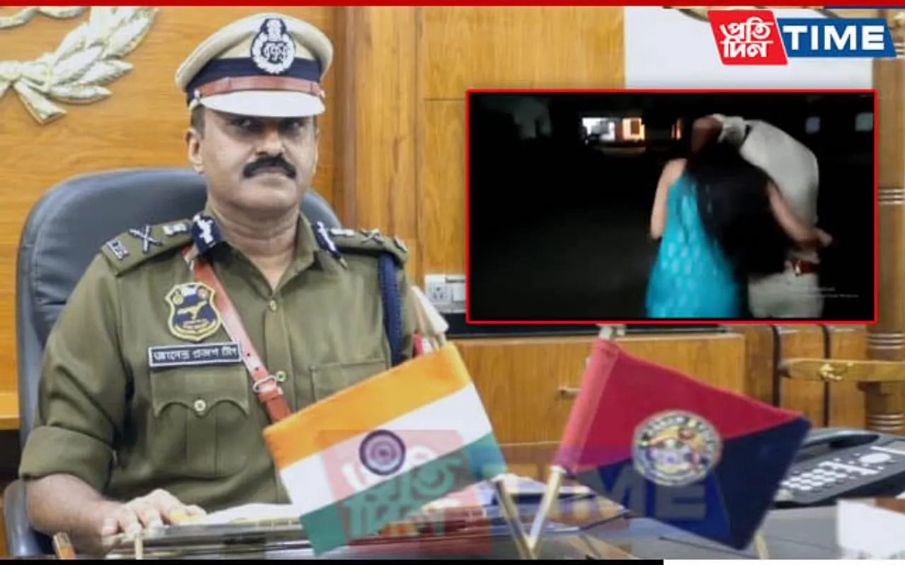 Assam: Viral Video Shows Lakhimpur Cop Dragging Woman, DGP Clarifies