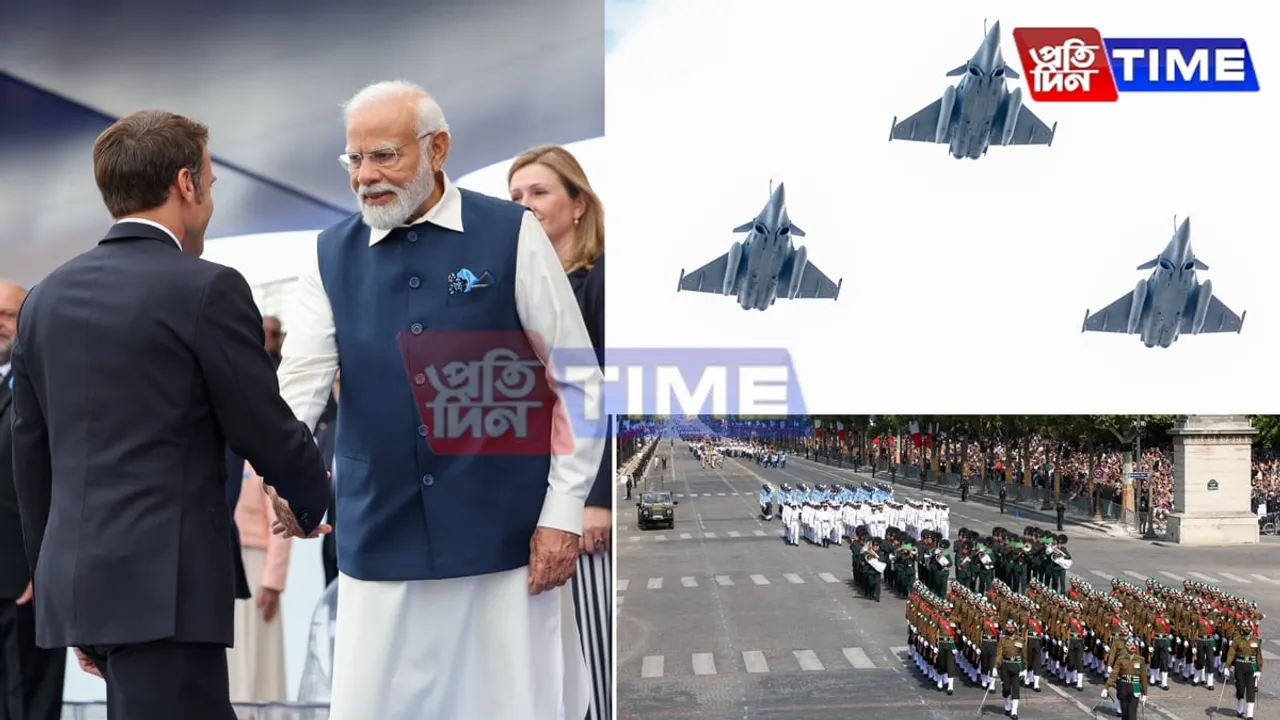 Prime Minister Narendra Modi attends Bastille Day Parade as Guest of Honour
