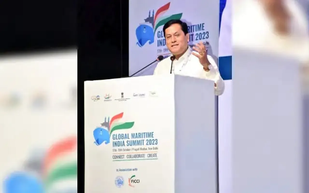Sarbananda Sonowal Launches Curtain Raiser of Global Maritime India Summit