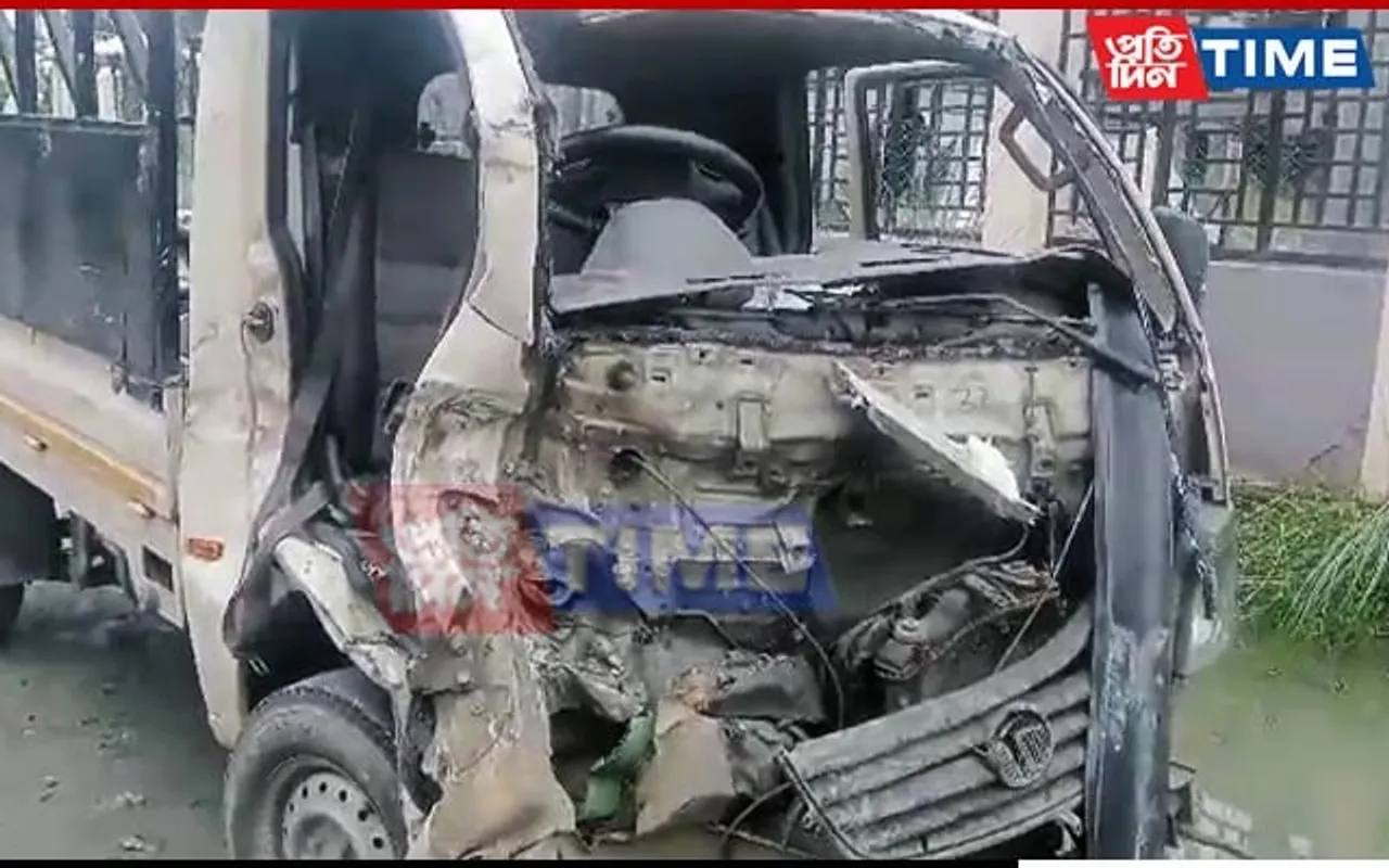 Guwahati: 1 Dead, 8 Injured In Head-On Crash Between Tata Magic, Dumper
