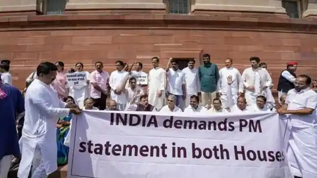 Opposition Moves No-Confidence Motion Against Govt in Lok Sabha
