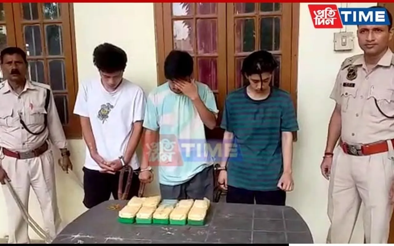 Guwahati Police Nab Three Heroin Smugglers at ISBT