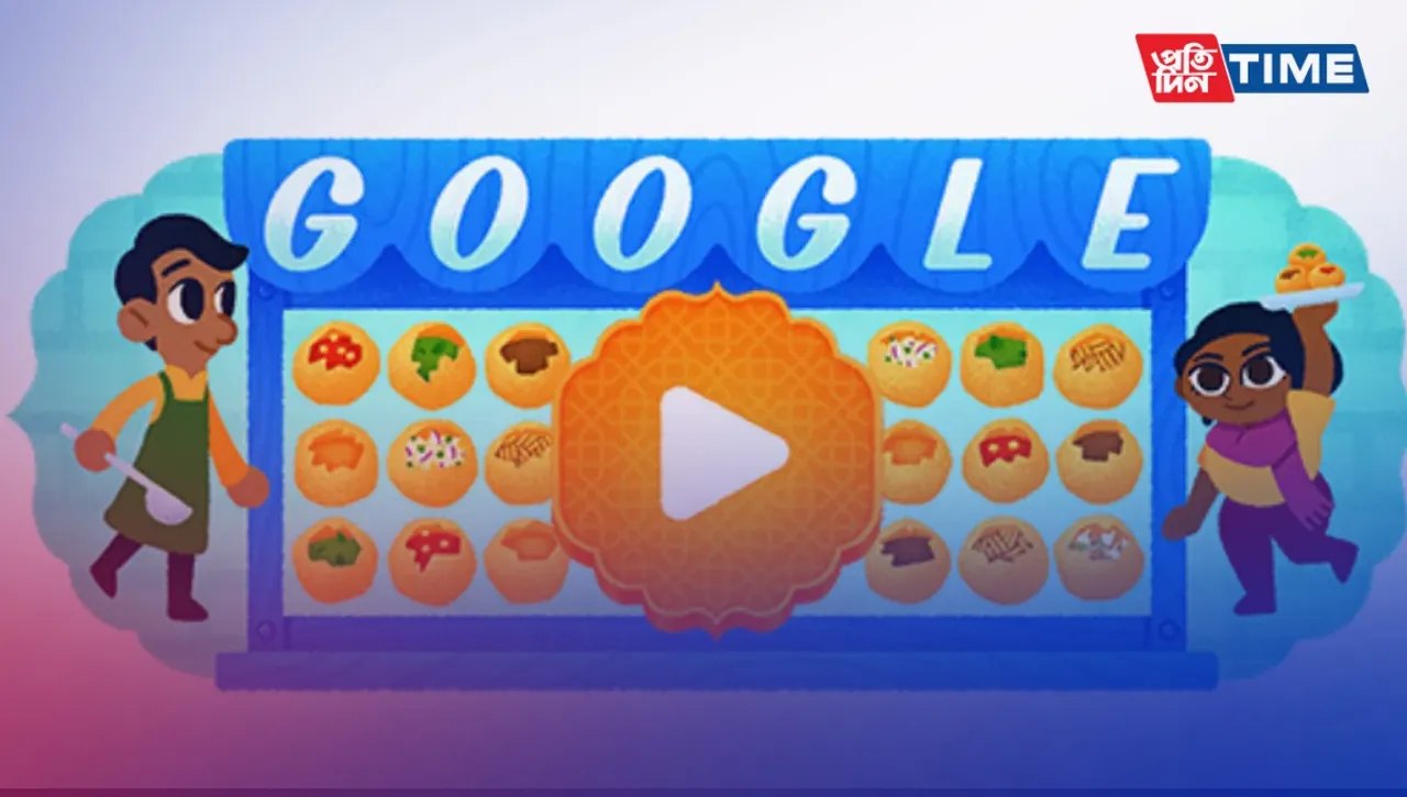 Google Honors India's Beloved Street Food, 'Pani Puri' with an Interactive Doodle Game