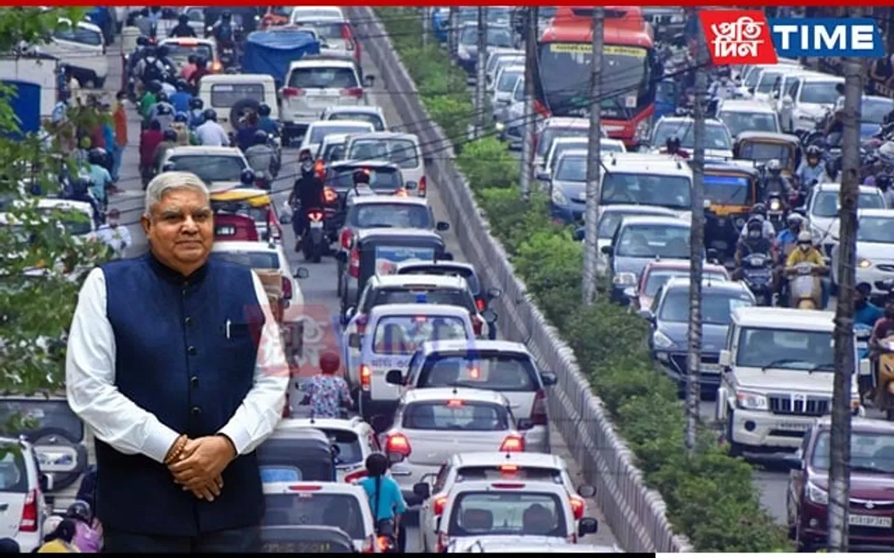 Traffic Restrictions Imposed in Guwahati Ahead of Vice President's Visit