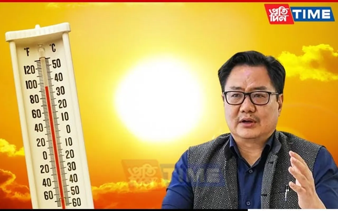 India’s Average Temperature Risen by Around 0.7°C During 1901-2018: Kiren Rijiju