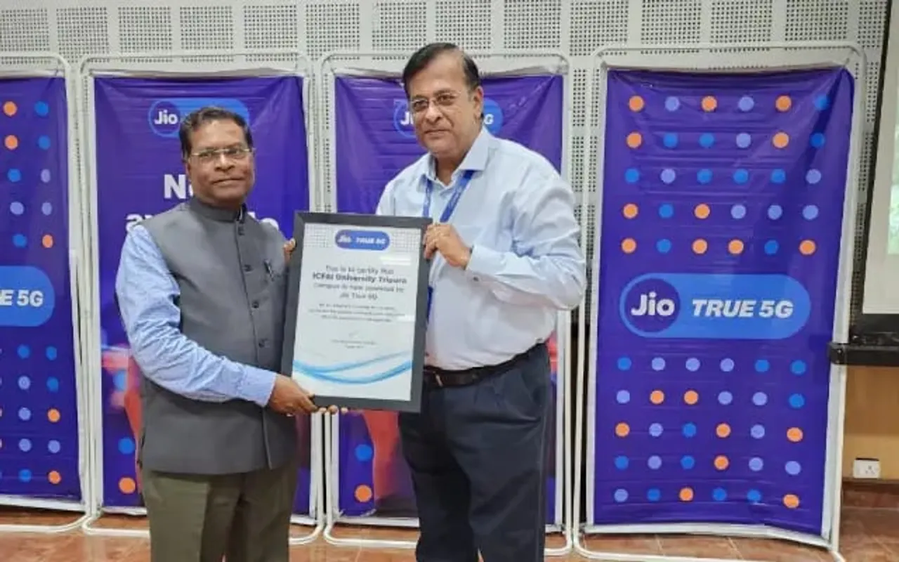 ICFAI Tripura Campus Now Powered By Reliance Jio True 5G Wi-Fi
