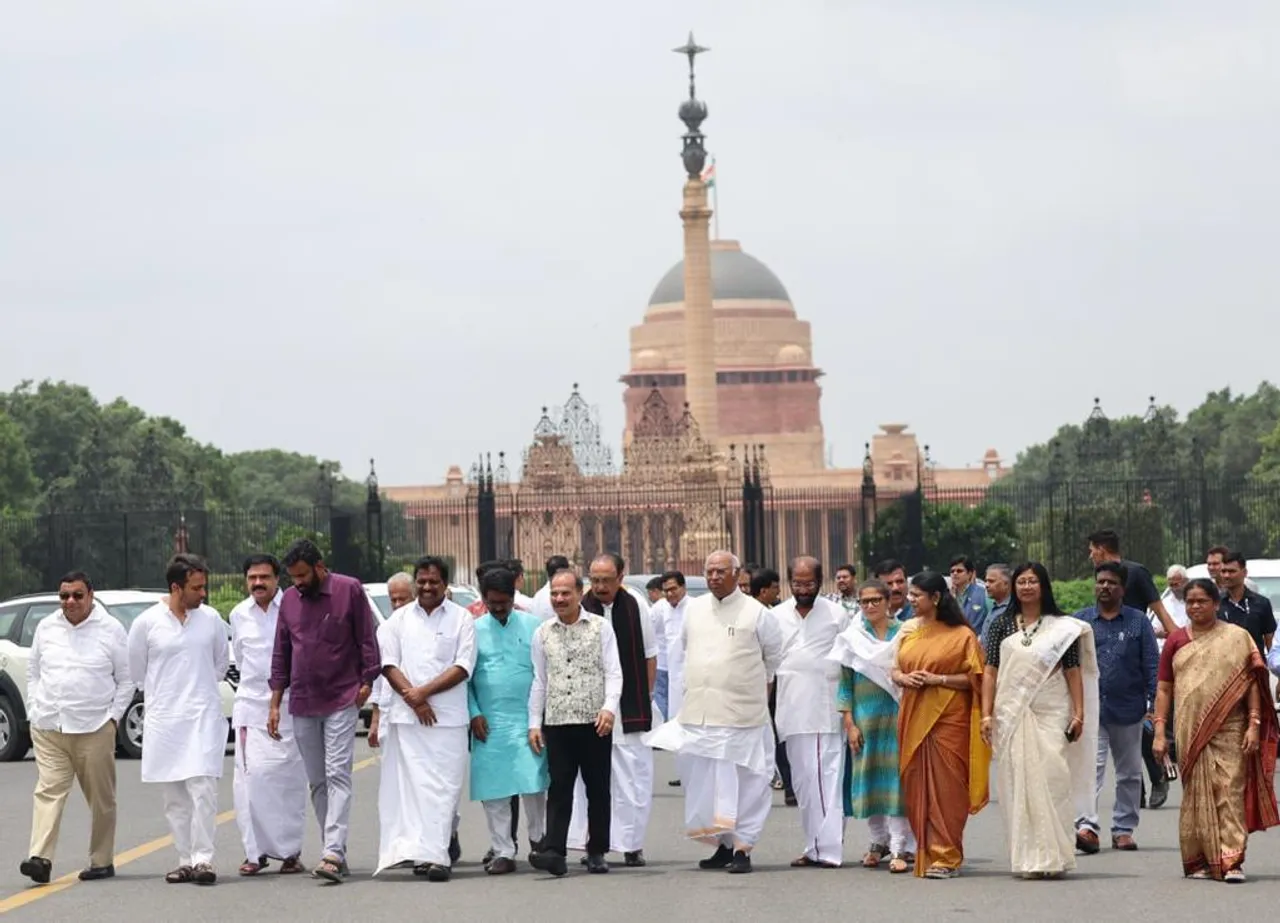 INDIA MPs Stage Walkout From RS On Manipur Issue