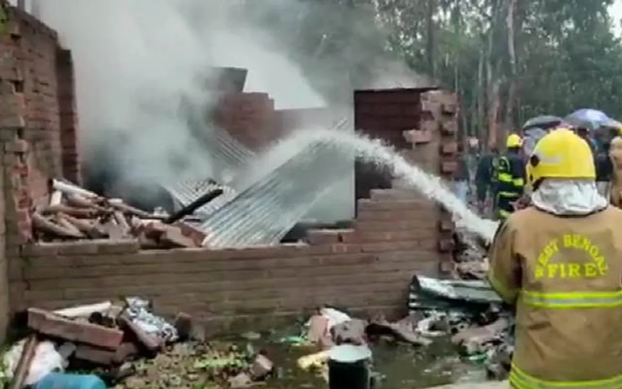 Six Killed In Explosion At Illegal Fire Cracker Factory In Bengal