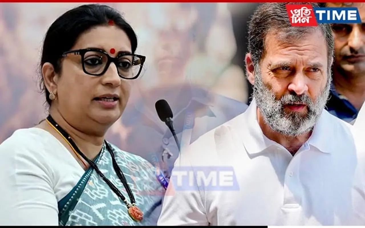 Smriti Irani Accuses RaGa of Giving ‘Flying Kiss’; NDA Women MPs Demand Action
