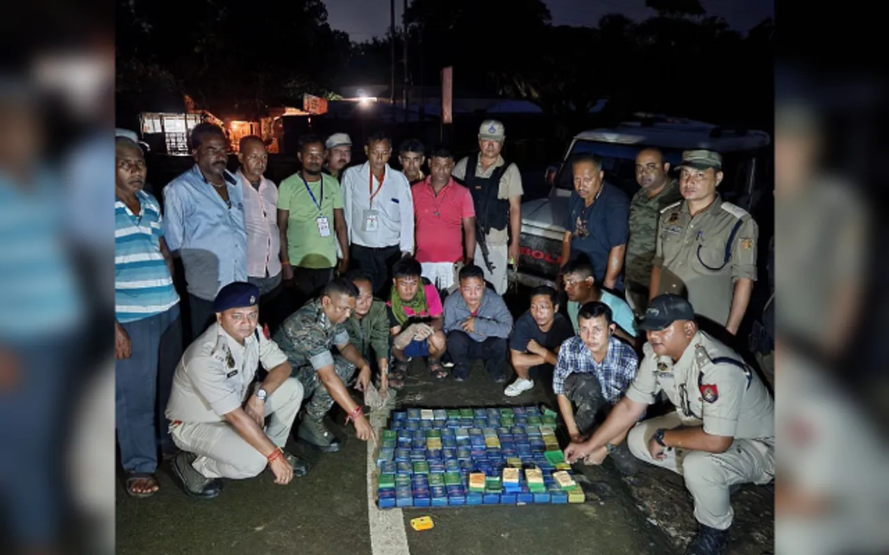 Assam Police Seize Heroin Worth Over Crores in Cachar; CM Lauds Efforts