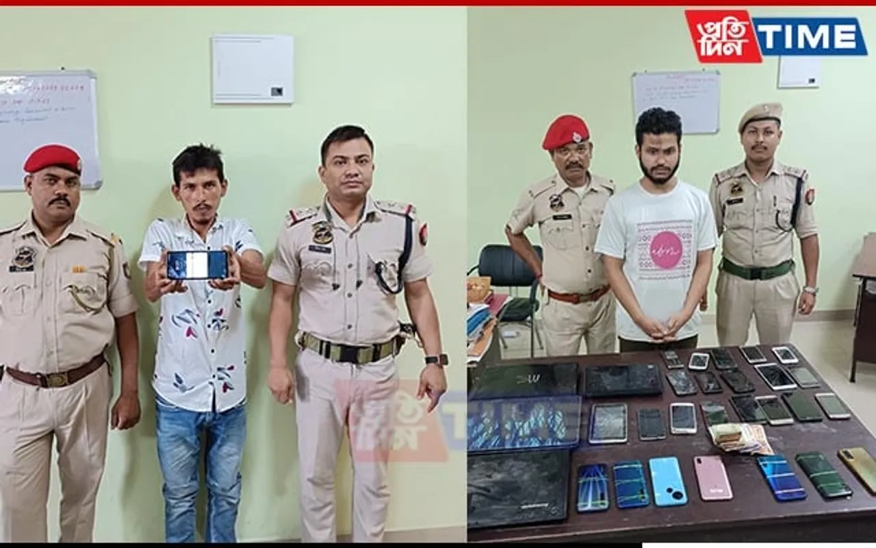Guwahati: Stolen Mobile Phone Racket Busted in Jalukbari, 2 Arrested