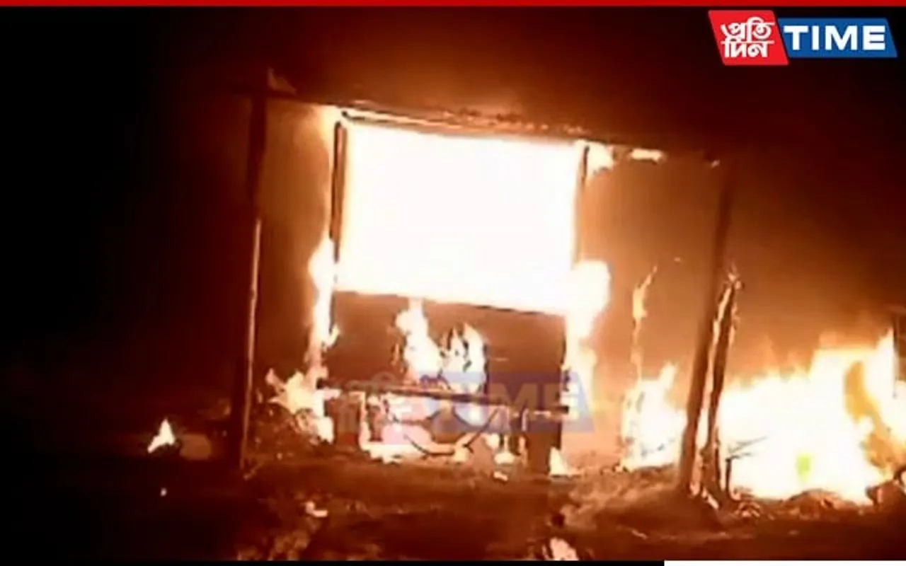 Two Vehicles Torched In Alleged Arson Attack In Assam's Cachar